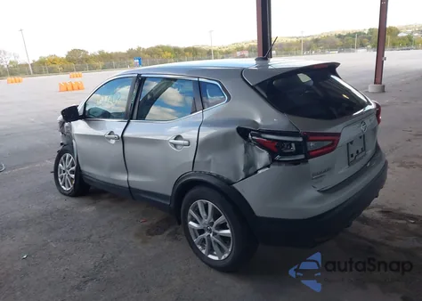 2021 Nissan Rogue Sport S Fwd Xtronic Cvt из США, поврежденный, VIN JN1BJ1AV0MW304523